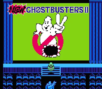 New Ghostbusters II (Europe) screen shot title